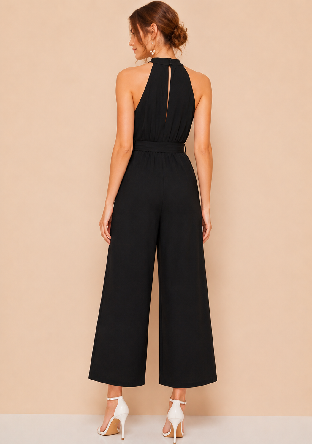 Black Designer Jumpsuit