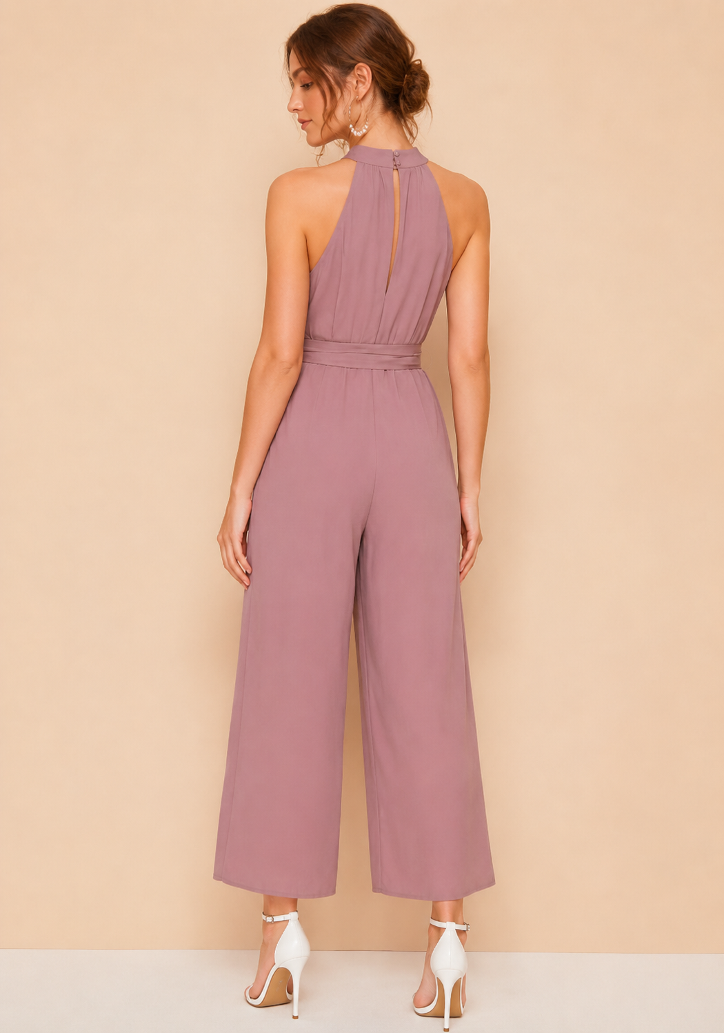 Pink Designer Jumpsuit