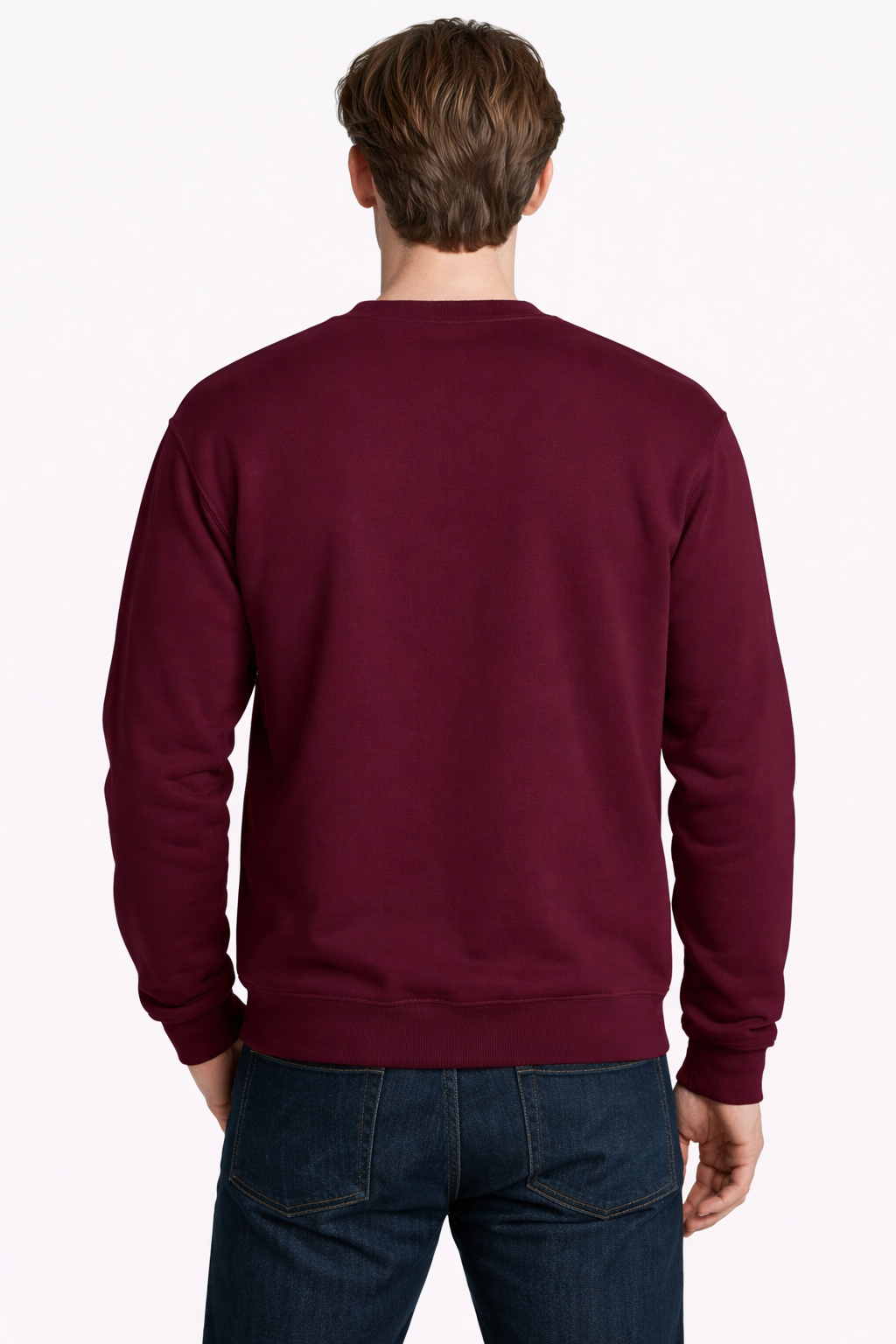 Sweatshirt for Men - Maroon