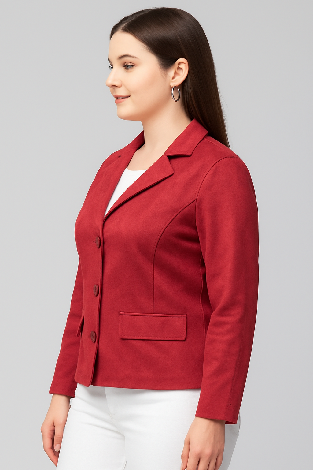 Red Ladies Blazer