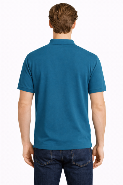 Petrol Blue Polo Shirts