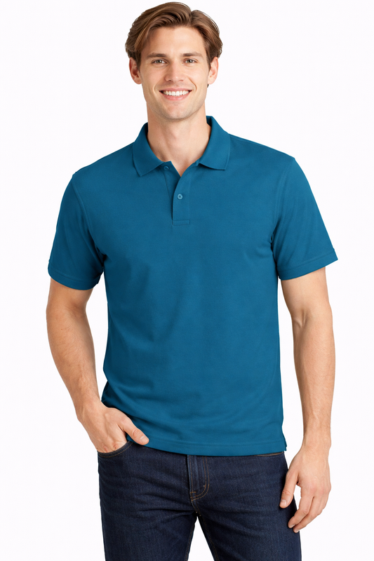 Petrol Blue Polo Shirts
