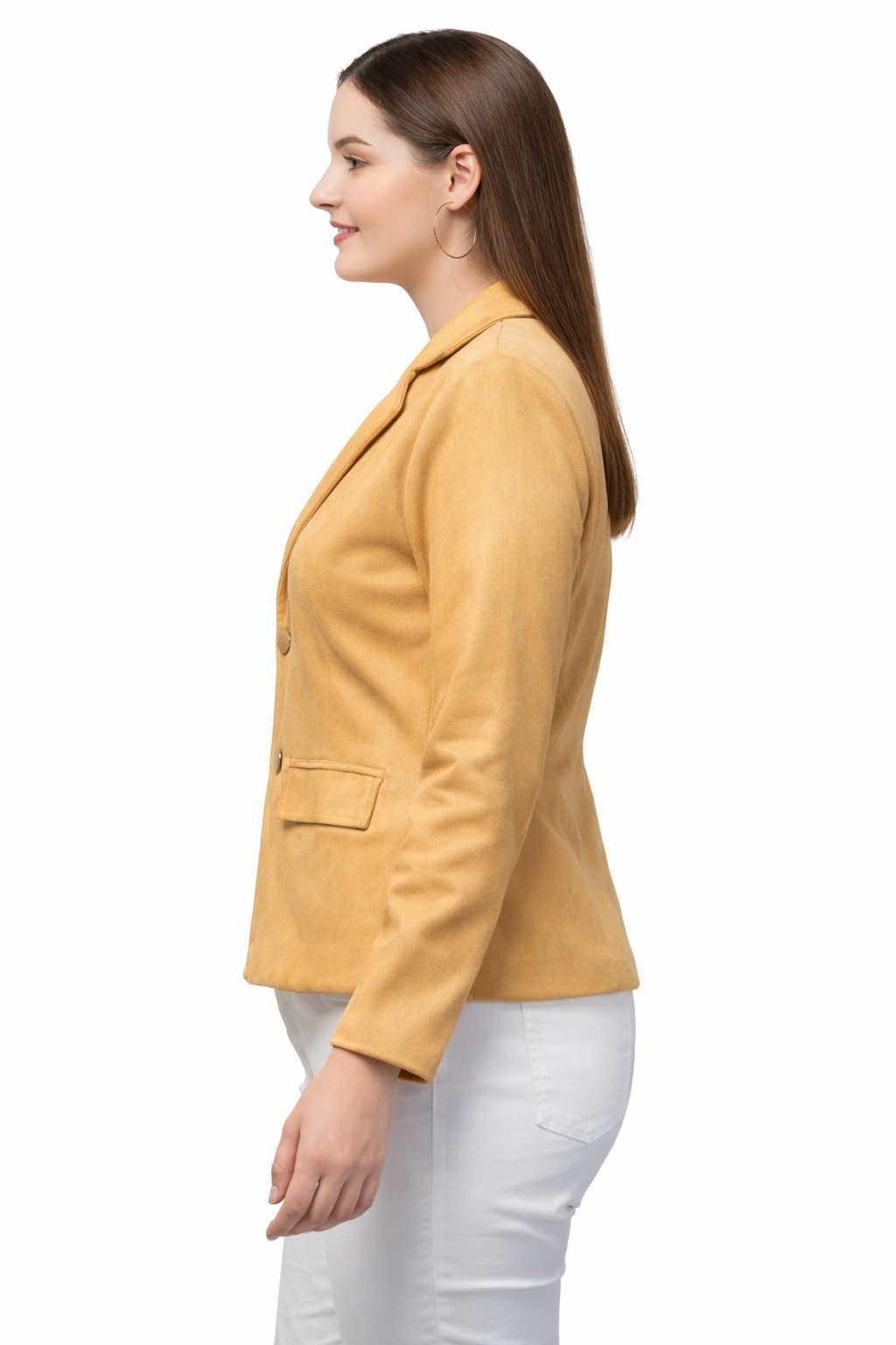 Mustard Yellow Ladies Blazer