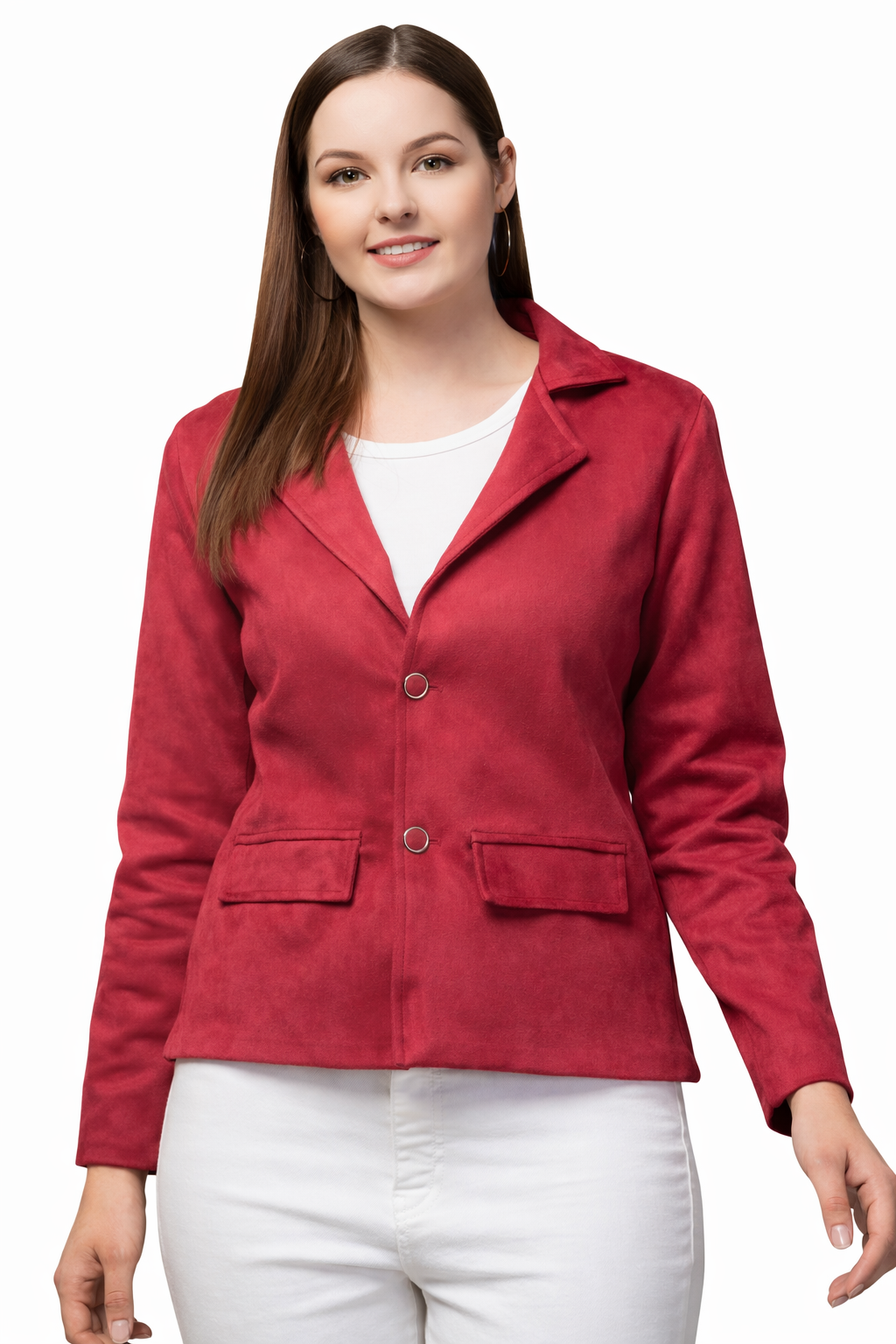 Red Ladies Blazer