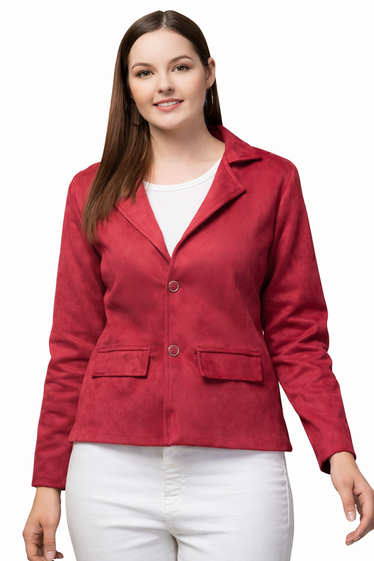 Red Ladies Blazer