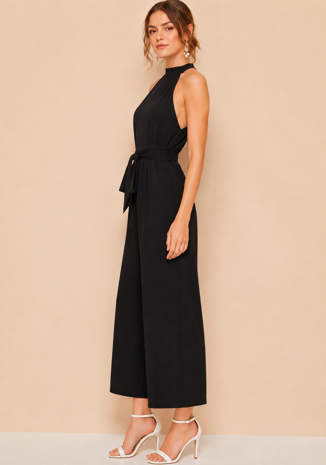 Black Designer Jumpsuit