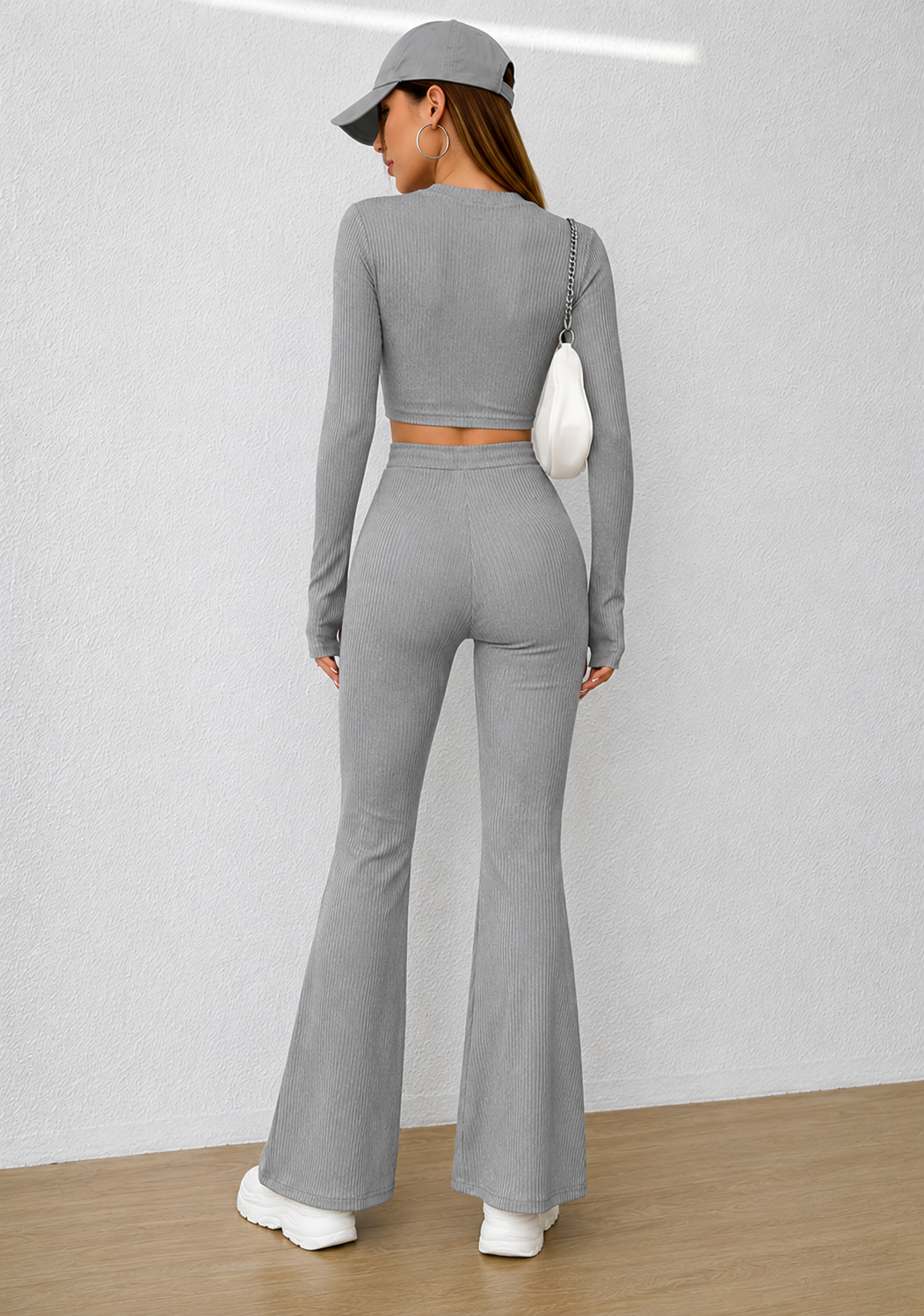 Designer Co-ord Set - Grey