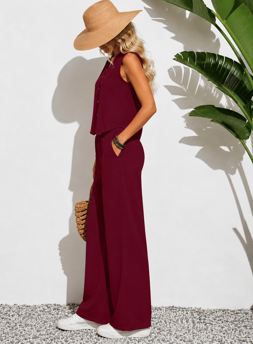 Wine Designer Co-Ord Set