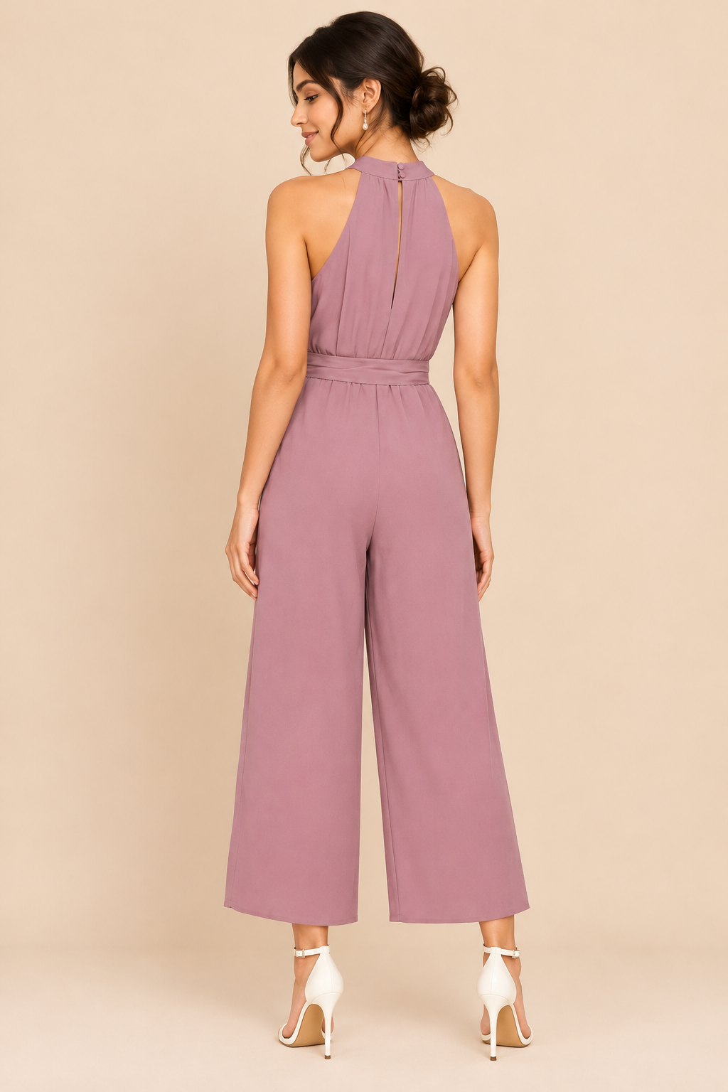 Pink Designer Jumpsuit